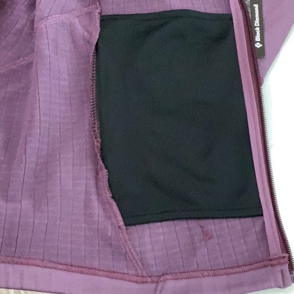 Black Diamond FACTOR FLEECE HOODY - Plum - Picture 7 of 16